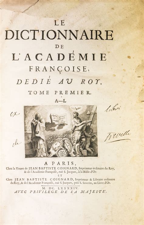 dictionnaire de l'académie française